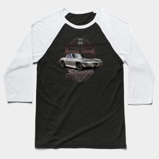 C2 Corvette Legend Baseball T-Shirt